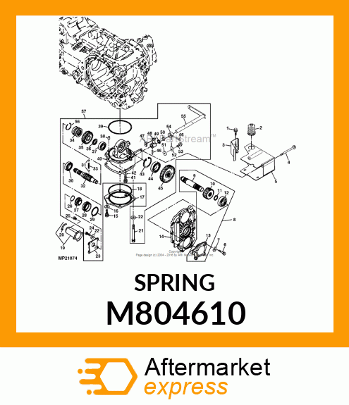 SPRING M804610