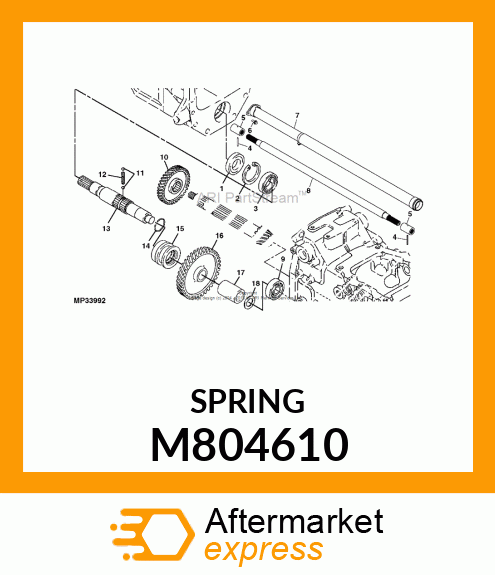 SPRING M804610