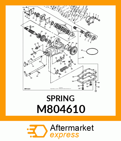 SPRING M804610