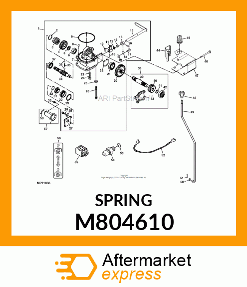 SPRING M804610