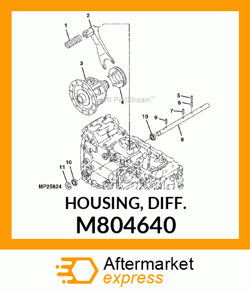 HOUSING, DIFF. M804640