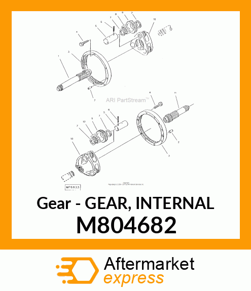 Gear Internal M804682