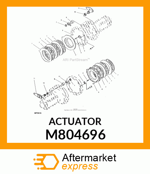 ACTUATOR, ACTUATOR, R M804696