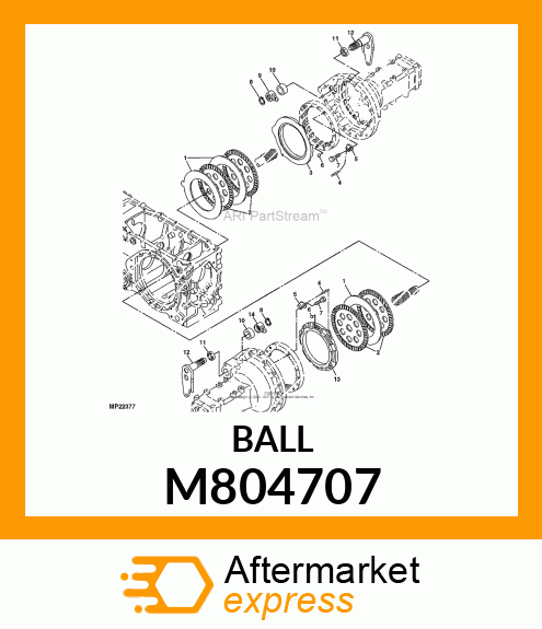 BALL, BALL 9/16 M804707