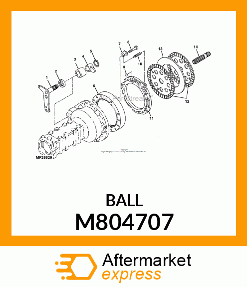 BALL, BALL 9/16 M804707