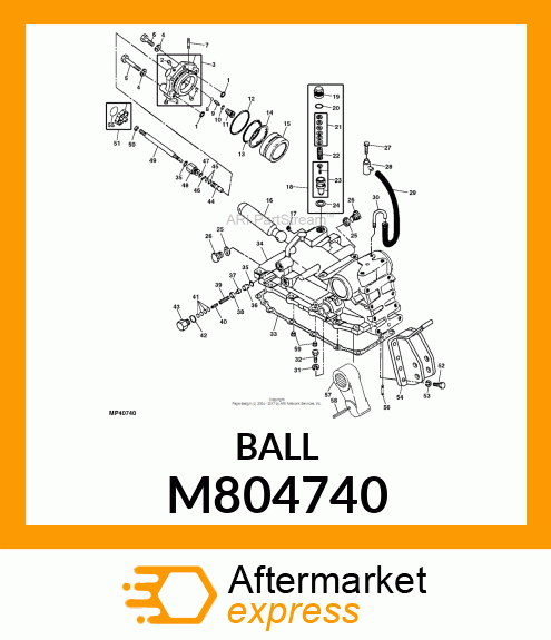 BALL 13/32 M804740