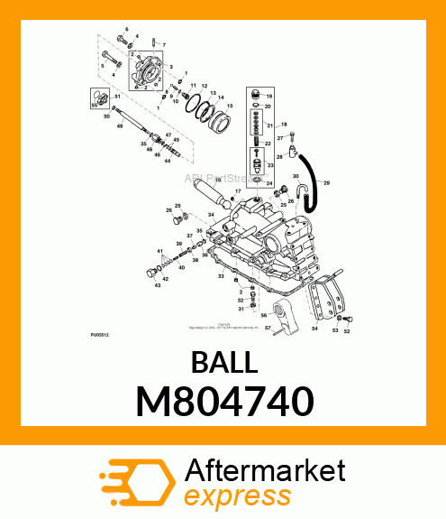 BALL 13/32 M804740