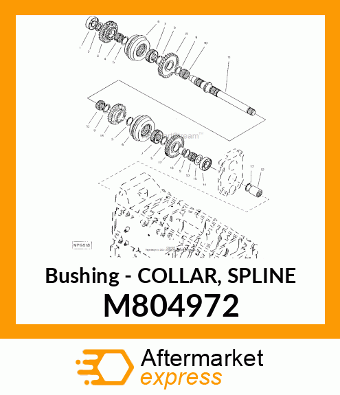 Collar Spline M804972