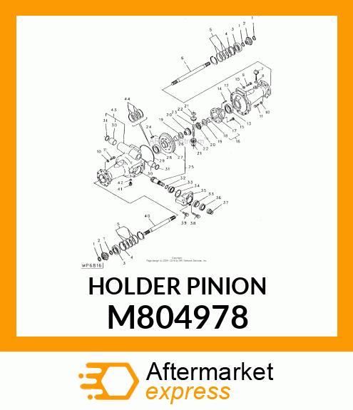 Holder Pinion M804978