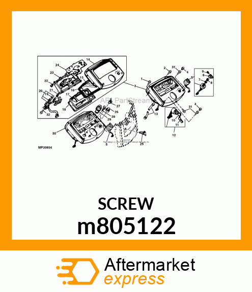 SCREW 6X16 # M805122