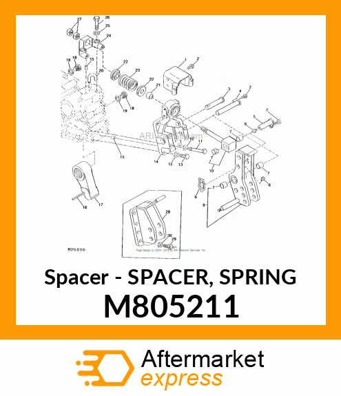 Spacer Spring M805211