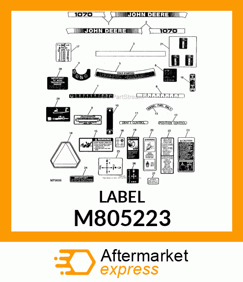 Label M805223