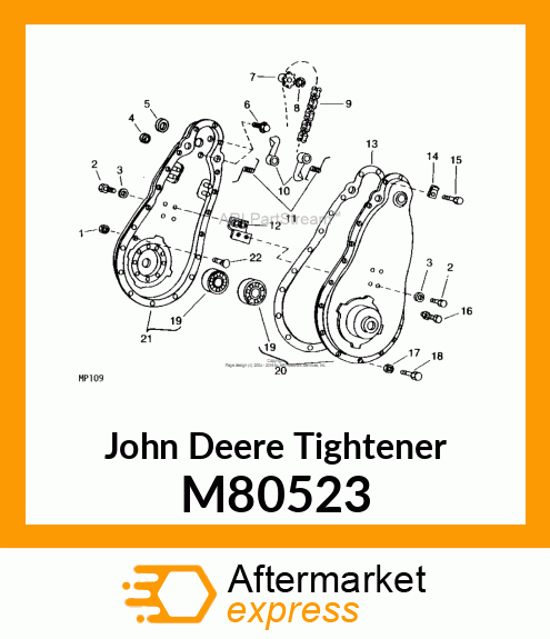 TENSIONER, BLOCK M80523