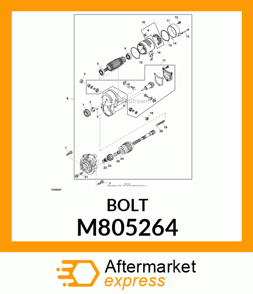 BOLT 12 X 40 M805264