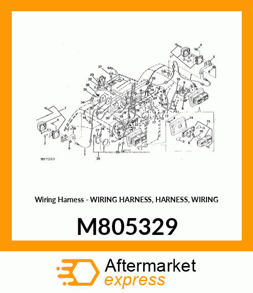 Wiring Harness M805329