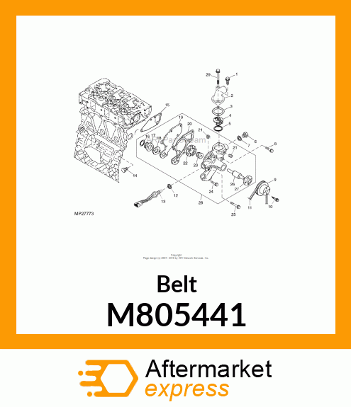 Belt M805441