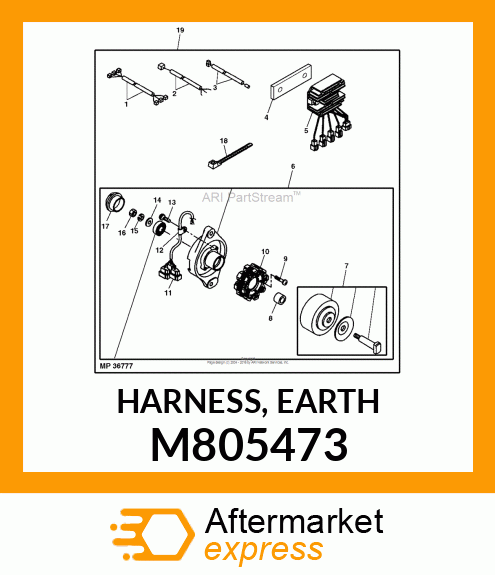 HARNESS, EARTH M805473