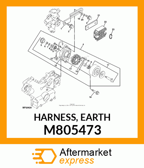 HARNESS, EARTH M805473