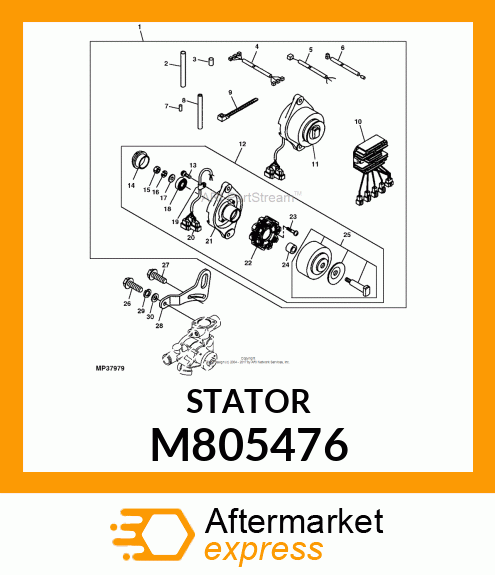 STATOR M805476