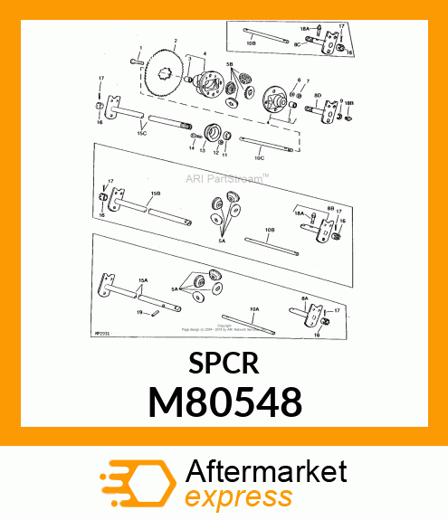 Locking Collar - LOCKING COLLAR, COLLAR, RETAINING M80548