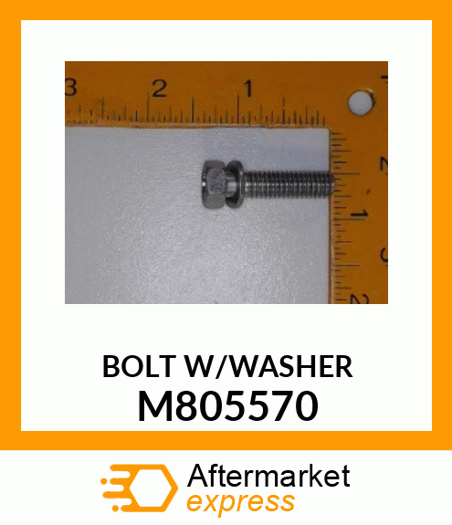 BOLT, BOLT W/WASHER 8 X 30 M805570