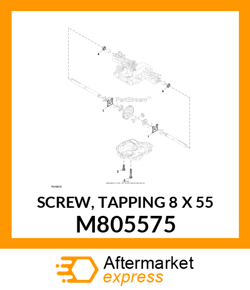 SCREW, TAPPING 8 X 55 M805575