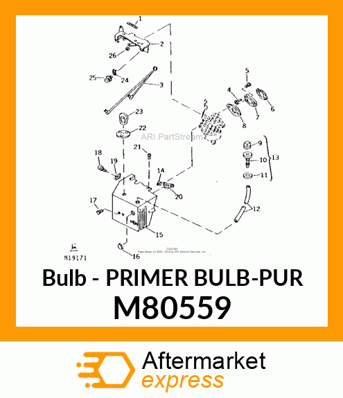 Bulb - PRIMER BULB-PUR M80559