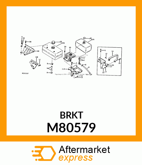 Bracket M80579