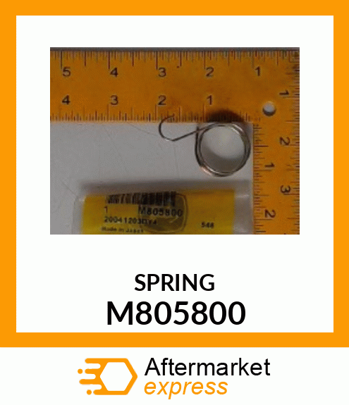 SPRING M805800