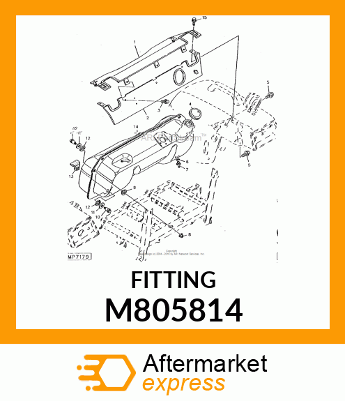 FITTING, FUEL TANK M805814