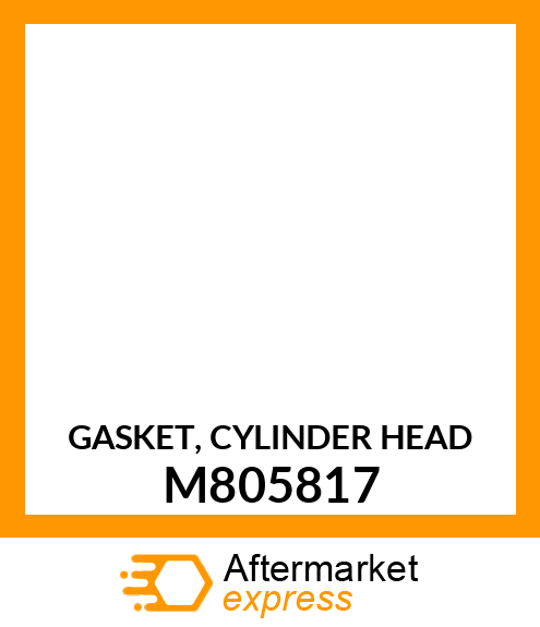 GASKET, CYLINDER HEAD M805817