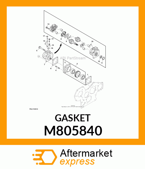 GASKET, H.O. PUMP M805840