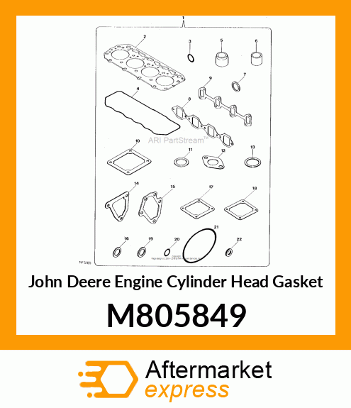 GASKET, CYL. HEAD M805849