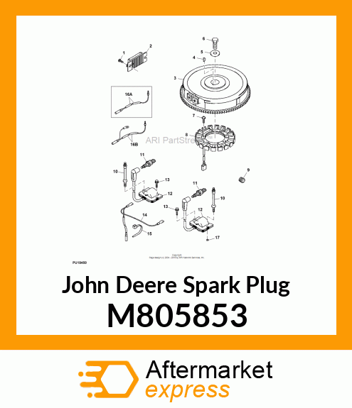 PLUG, SPARK (HEAT RATIO 4) M805853