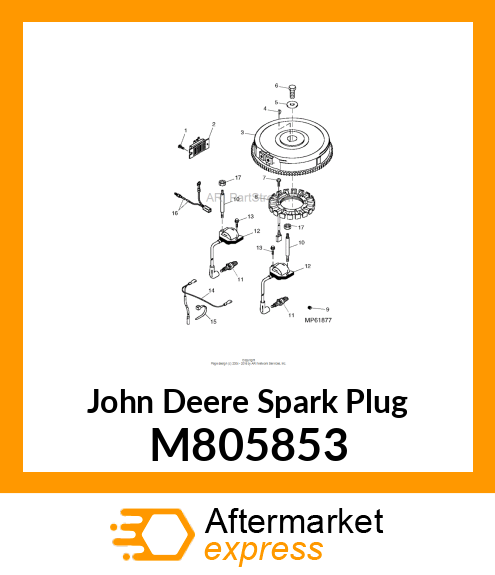 PLUG, SPARK (HEAT RATIO 4) M805853