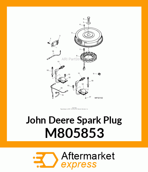 PLUG, SPARK (HEAT RATIO 4) M805853