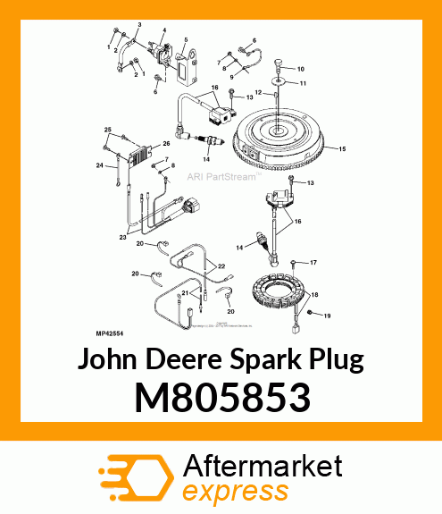 PLUG, SPARK (HEAT RATIO 4) M805853