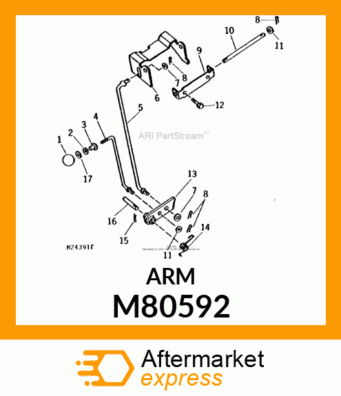 Arm - ARM, STOP (Part is Obsolete) M80592