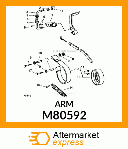 Arm - ARM, STOP (Part is Obsolete) M80592