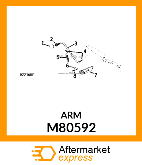 Arm - ARM, STOP (Part is Obsolete) M80592