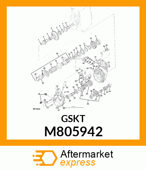 GASKET, GASKET, SOLENOID M805942