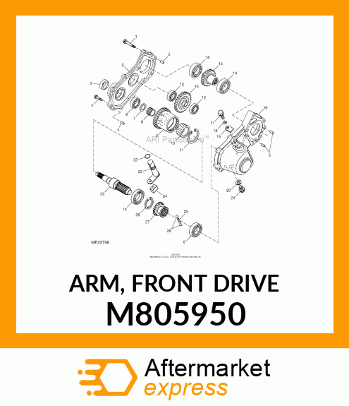 ARM, FRONT DRIVE M805950