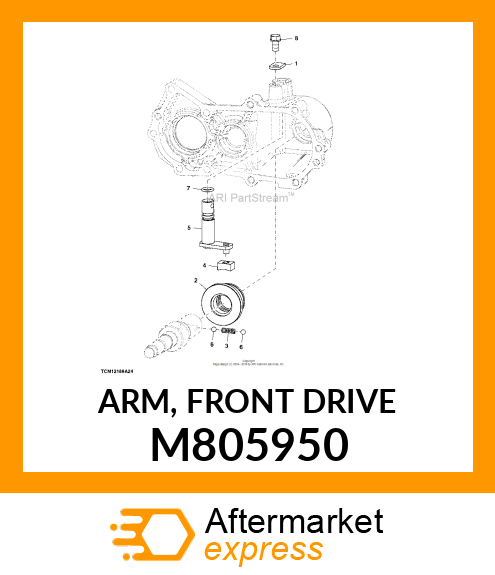 ARM, FRONT DRIVE M805950