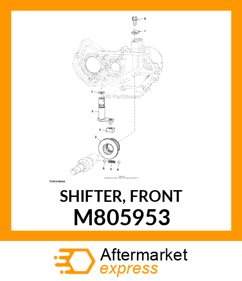 SHIFTER, FRONT M805953