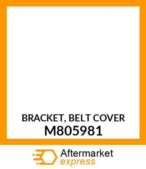 BRACKET, BELT COVER M805981