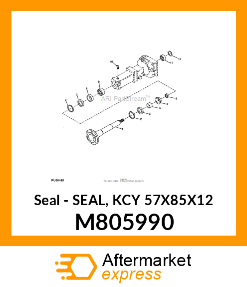 Seal Kcy 57X85X12 M805990