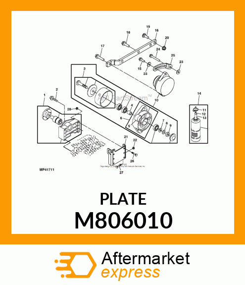 PLATE M806010