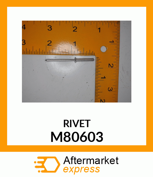 RIVET, POP ALUMINUM M80603