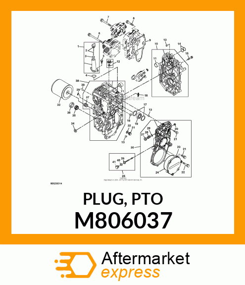 PLUG, PTO M806037