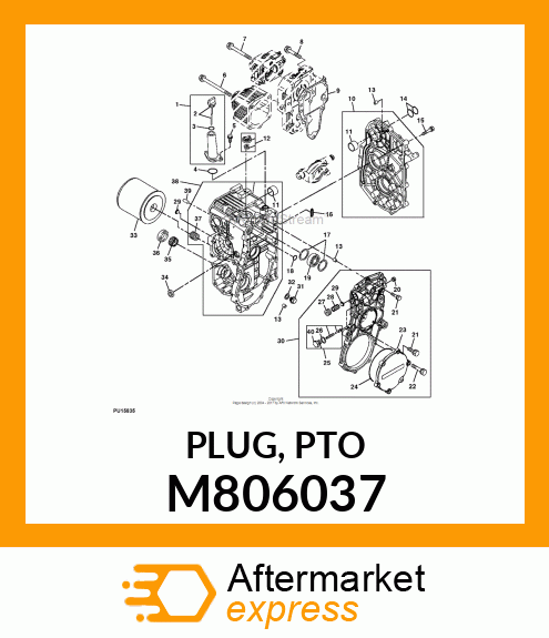 PLUG, PTO M806037